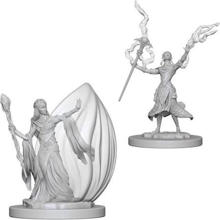 TOYS4.0 Dungeons & Dragons Nolzurs Marvelous Unpainted Elf Female Wizard Miniature TO31731
